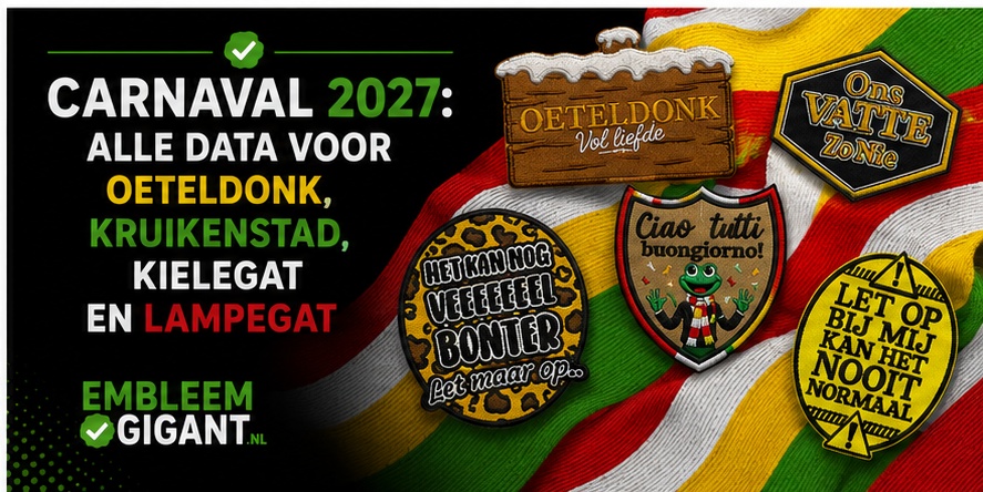 Carnaval 2027: alle data voor Oeteldonk, Kruikenstad, Kielegat en Lampegat