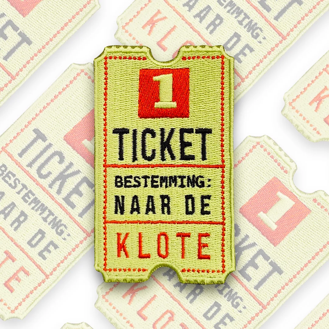 1 Ticket Bestemming: Naar De Klote